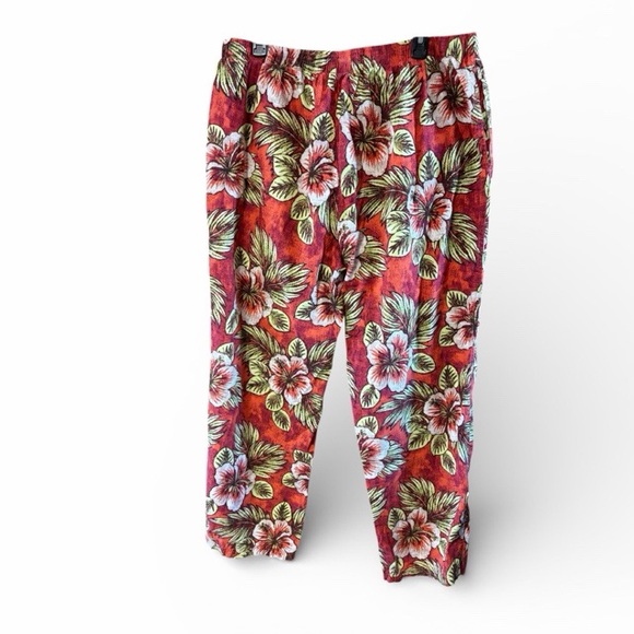 Tommy Bahama Men’s Tropical Hibiscus Print Lounge Pants - Picture 2 of 4